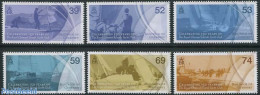 Guernsey 2012 150 Years Yacht Club 6v, Mint NH, Sport - Transport - Sailing - Ships And Boats - Voile