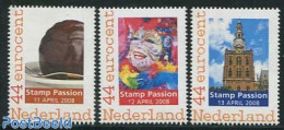 Netherlands - Personal Stamps TNT/PNL 2008 Stamp Passion 3v, Mint NH, Health - Various - Food & Drink - Philately - Fo.. - Alimentación