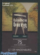 Ghana 2012 Hindenburg Disaster S/s, Mint NH, History - Transport - Various - Zeppelins - Maps - Disasters - Zeppelins