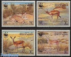 Bahrain 1993 WWF 4v, Mint NH, Nature - Animals (others & Mixed) - World Wildlife Fund (WWF) - Bahrain (1965-...)