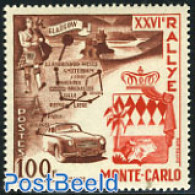 Monaco 1956 Rallye Of Monte Carlo 1v, Mint NH, History - Sport - Transport - Various - Coat Of Arms - Europa Hang-on I.. - Neufs