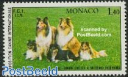 Monaco 1981 Dog Exposition 1v, Mint NH, Nature - Dogs - Ungebraucht