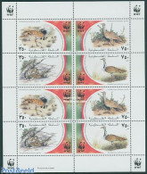 Palestinian Terr. 2001 WWF, Birds M/s, Mint NH, Nature - Birds - World Wildlife Fund (WWF) - Palästina