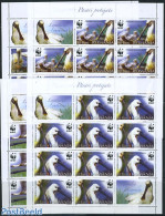 Romania 2006 WWF, Birds 4 M/ss (=10 Sets+tabs), Mint NH, Nature - Birds - World Wildlife Fund (WWF) - Ungebraucht