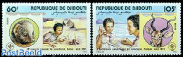 Djibouti 1981 Scouting Congress 2v, Mint NH, Nature - Sport - Animals (others & Mixed) - Scouting - Gibuti (1977-...)