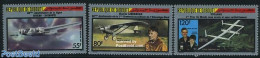 Djibouti 1987 Aviation 3v, Mint NH, Transport - Aircraft & Aviation - Avions