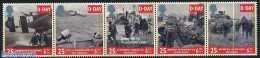 Great Britain 1994 D-Day 5v [::::], Mint NH, History - Transport - Militarism - World War II - Aircraft & Aviation - S.. - Andere & Zonder Classificatie