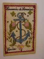 CARTE POSTALE  BRODEE-SOUVENIR DE LORRAINE -LOUISE - Embroidered