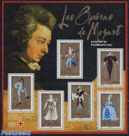 France 2006 Mozart Operas 6v M/s, Mint NH, Performance Art - Amadeus Mozart - Music - Theatre - Nuovi