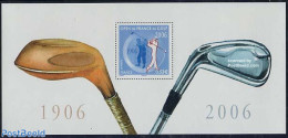 France 2006 French Open, Golf S/s, Mint NH, Sport - Golf - Sport (other And Mixed) - Ongebruikt