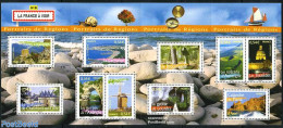 France 2006 Regions No. 8 10v M/s, Mint NH, History - Religion - Various - Geology - Religion - Mills (Wind & Water) -.. - Unused Stamps