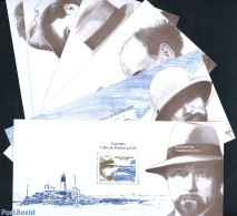 France 2007 Albert Londres, Limited Sheets, 6 S/s, Mint NH, Transport - Various - Ships And Boats - Lighthouses & Safe.. - Nuevos
