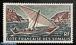 French Somalia 1964 Ship 1v, Mint NH, Transport - Ships And Boats - Schiffe