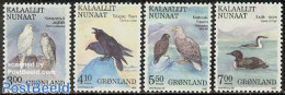 Greenland 1988 Birds 4v, Mint NH, Nature - Birds - Ducks - Unused Stamps