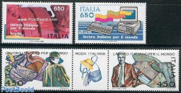 Italy 1986 Technology 4v (2v+[:T:]), Mint NH, Science - Computers & IT - Art - Fashion - Sonstige & Ohne Zuordnung