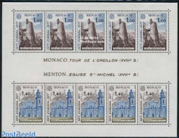 Monaco 1977 Europa S/s, Mint NH, History - Religion - Europa (cept) - Churches, Temples, Mosques, Synagogues - Art - C.. - Nuovi