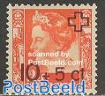 Netherlands Indies 1940 Red Cross Overprint 1v, Mint NH, Health - Red Cross - Red Cross