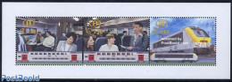 Belgium 2004 Railway Stamps S/s, Mint NH, Transport - Railways - Ungebraucht