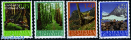 Liechtenstein 2009 The Forest And Its Benefits 4v, Mint NH, Nature - Animals (others & Mixed) - Insects - Trees & Fore.. - Ungebraucht