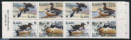 Aland 2001 WWF, Ducks Booklet, Mint NH, Nature - World Wildlife Fund (WWF) - Stamp Booklets - Sin Clasificación