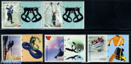 Indonesia 2010 Personal Stamps, Sports 5v (3v+[:]) (pictures On Tab May Vary), Mint NH, Sport - Fun Sports - Mountains.. - Klimmen