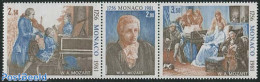 Monaco 1981 Mozart 3v [::], Mint NH, Nature - Performance Art - Dogs - Amadeus Mozart - Music - Neufs