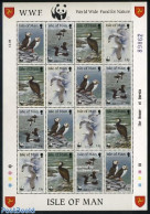 Isle Of Man 1989 WWF, Birds M/s (= 4 Sets), Mint NH, Nature - Birds - World Wildlife Fund (WWF) - Puffins - Man (Ile De)