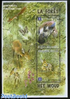 Belgium 2011 Europa, Forests S/s, Mint NH, History - Nature - Europa (cept) - Animals (others & Mixed) - Birds - Deer .. - Ongebruikt