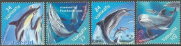 Vanuatu 2000 Dolphins 4v, Mint NH, Nature - Sea Mammals - Vanuatu (1980-...)