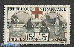 France 1918 Red Cross 1v, Unused (hinged), Health - Transport - Red Cross - Ships And Boats - Neufs