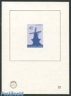 Netherlands 2012 Blueprint No. 10, Mill, Mint NH, Various - Mills (Wind & Water) - Neufs