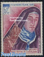 French Polynesia 1973 Holy Theresia 1v, Mint NH, Religion - Religion - Ongebruikt