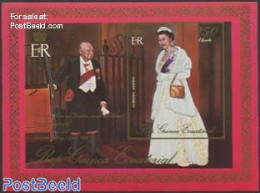 Equatorial Guinea 1978 Coronation S/s, Mint NH, History - Churchill - Kings & Queens (Royalty) - Sir Winston Churchill
