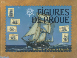 France 2008 Famous Ships Booklet, Mint NH, Transport - Stamp Booklets - Ships And Boats - Ongebruikt