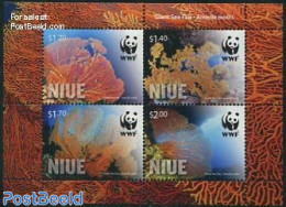 Niue 2012 WWF, Corals 4v M/s, Mint NH, Nature - World Wildlife Fund (WWF) - Niue