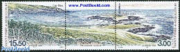 Saint Pierre And Miquelon 1998 Landscapes 2v+tab [:T:], Mint NH, Various - Lighthouses & Safety At Sea - Phares