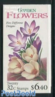 United States Of America 1996 Garden Flowers Booklet, Mint NH, Nature - Flowers & Plants - Gardens - Stamp Booklets - Nuevos