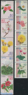 Japan 2012 Flowers 10v (2x [::::]), Mint NH, Nature - Flowers & Plants - Ongebruikt