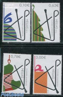 Greece 2012 Christmas 4v, Mint NH, Religion - Christmas - Neufs