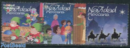 Mexico 2012 Christmas 3v [::], Mint NH, Religion - Christmas - Weihnachten