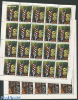 Greece 1979 EC Membership 2 M/ss (20 Stamps Each), Mint NH, History - Europa Hang-on Issues - Ongebruikt