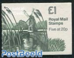 Great Britain 1990 Definitives Booklet, Wicken Fen, Mint NH, Various - Stamp Booklets - Mills (Wind & Water) - Ungebraucht