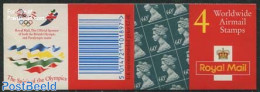 Great Britain 1996 Definitives Booklet, 4x60p, The Spirit Of The Olympics, Mint NH, Sport - Olympic Games - Stamp Book.. - Andere & Zonder Classificatie