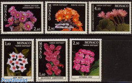 Monaco 1981 Exotic Garden Flowers 6v, Mint NH, Nature - Flowers & Plants - Ungebraucht