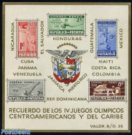 Panama 1938 Panamerican Games S/s, Mint NH, Sport - Baseball - Basketball - Boxing - Sport (other And Mixed) - Base-Ball