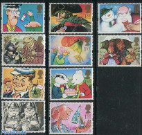 Great Britain 1993 Children Book Illustrations 10v, Mint NH, Nature - Sport - Frogs & Toads - Chess - Art - Children's.. - Sonstige & Ohne Zuordnung