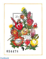 Hungary 1990 Tree Flowers S/s, Mint NH, Nature - Flowers & Plants - Unused Stamps
