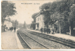 84 // MONDRAGON   La Gare - Vue Intérieure - Autres & Non Classés