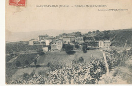 69 // SAINTE PAULE   Ameau Grand Lambert - Autres & Non Classés