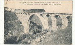 42 // PELUSSIN Viaduc De La Ligne St Etienne Pelussin Maclas  1320 - Pelussin